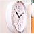 Shraddha Analog 20 cm X 20 cm Wall Clock (Silver, With Glass)5017 Silver