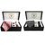 VOICI France Red Tie, Cufflinks Handkerchief Men's Necktie  Pocket Square Set