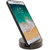 Round Design Wooden Mobile Phone Stand / Holder For Smartphone (Dark Brown)