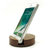 Round Design Wooden Mobile Phone Stand / Holder For Smartphone (Wooden)