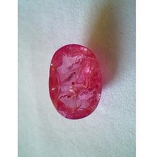                       CEYLONMINE 5.25 -Ratti IGLI Pink Ruby Precious Gemstone Original  Certified Stone Manik                                              