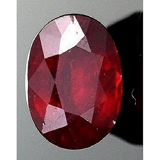                       Natural unheated untreated Ruby 6.25 Ratti (Manik) loose gemstone Lab Certified For UNISex BY CEYLONMINE                                              