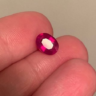                       Natural unheated untreated Ruby 6.25 Ratti (Manik) loose gemstone Lab Certified For UNISex BY CEYLONMINE                                              