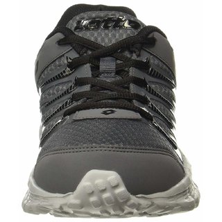                       Lotto Adriano AR4793-202 Grey and Black Running  shoes                                              