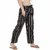 Black  White free size palazzo pant