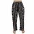 Black  White free size palazzo pant