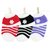 Neska Moda Kids 3 Pair Multicolor Ankle Length Frill Socks For Age Group 1 To 2 Years