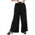 Causal daily wear palazzo pant in black @199
