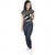 Malachi Women's Blue Denim Lycra Blend High Rise Skinny Jeans With Stretch