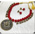 Bhagya Lakshmi Women's Pride Ganesh Ji Necklace With Earrings For Women