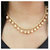 Bhagya Lakshmi Women's Pride AD Stone Mala Necklace With Earrings For Women