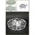 Kesar Zems Imported tortoise house Glass Crystal Tortoise in Plate 5x5 inch Fang Shui Vastu Set - Best Gift for Career and Luck bes