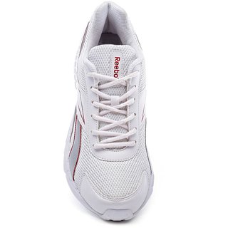 white sports shoes reebok