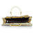 LADY QUEEN Gold Printed Clutch