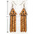 Jaamsoroyals long latest  wooden trendy earring collection  For Women