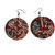 Jaamsoroyals latest ajrakh hand printed  earring jewellery collection  For Women