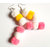 Jaamsoroyals latest 2 colours pom pom trendy earring jewellery collection  For Women