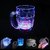 De-Ultimate (Pack oF 3) Beer Mug/Cup With Magic Inductive Rainbow Color 7 Led Flashing/Changing Liquid Activated Lights