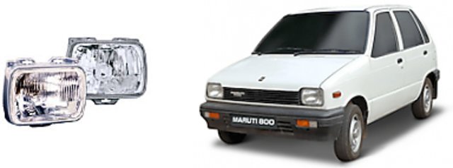 Maruti 800 type 1 headlight deals assembly