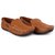 Fausto Men's Tan Casual Loafers