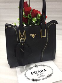 Black Colour Ladies Hand Bag