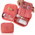 Prettykrafts Multipurpose Vanity Case - Travel Organizer - Make-up Accessories Cosmetics Storage Bag - Peach