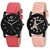 Evelyn Women's Classic Style Analogue Black Dial Watches(Eve-553-Eve-499) - Combo Pack