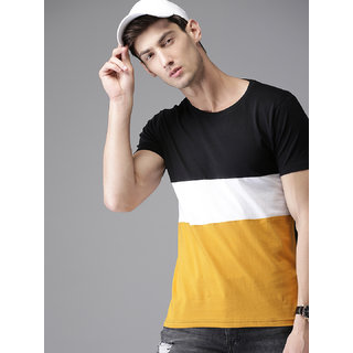 axxitude green cotton tshirt for men