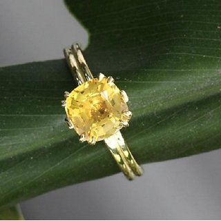 Pukhraj stone ring online shopping hotsell