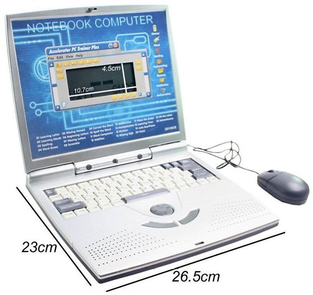 english learner educational toy laptop