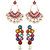 Zaveri Pearls Set Of Two Ethnic Earrings - ZPFK6020