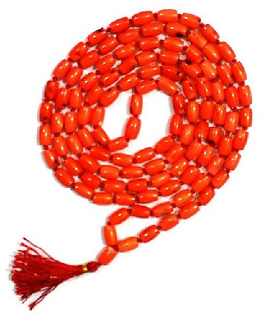 red coral mala price