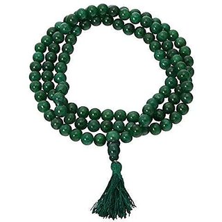 Green cheap jade mala