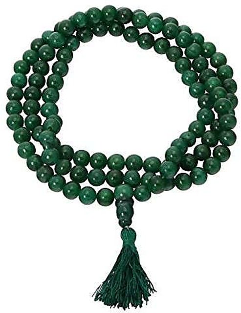 Green on sale jade mala