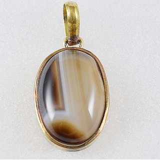 Unheated Lab Certified Stone 6.25 ratti Sulemani Hakik Gemstone Gold Plated Pendant BY CEYLONMINE Unheated Lab Certified Stone 6.25 ratti Sulemani Hakik Gemstone Gold Plated Pendant BY CEYLONMINE