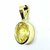 Original  Certified Stone Yellow Sapphire/Pukhraj Silver Plated Pendant Pukhraj 5.25 Ratti Pendant CEYLONMINE