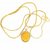 Original  Certified Stone Yellow Sapphire/Pukhraj Gold Plated Pendant Pukhraj 5.25 Ratti Pendant CEYLONMINE