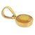 CEYLONMINE- Unheated  Lab Certified Stone Pendant 5.25 ratti Gold Plated Pendant For Unisex