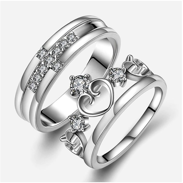 Buy Silver Rings for Women by Yellow Chimes Online | Ajio.com