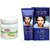 Meglow Premium Fairness Cream SPF-15 50gm, Pink Root d'Olive Massage Cream 500ml