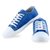 Krasiva Men's Blue Canvas Shoes