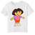 Dora Kid's White T-Shirt