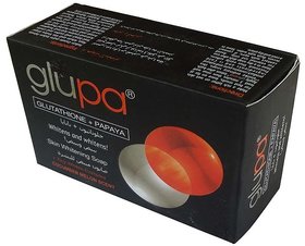 Glupa Skin Whitening Soap (Gluta + Papaya)  (130 g)