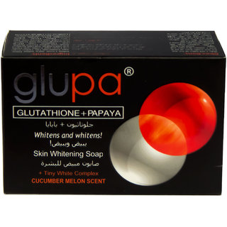                       Glupa 3 X Faster Gluta With Papaya Soap For Skin Whitening 3Pc  (405 g)                                              