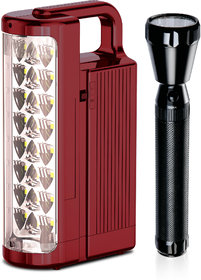 Impex CB2283 Rechargeable Emergency Light and Flashlight Combo