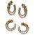 Zaveri Pearls Combo of 2 Contemporary Style Stud Earring-ZPFK8644