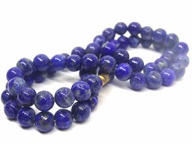 108 beads Blue Akik Mala Natural Earth Mines