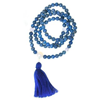                       Natural Stone 108 Beads Jap Mala for Reiki Healing Chakra                                              