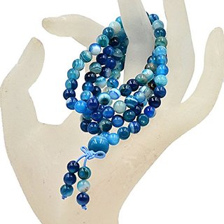                       108 beads Misbah/Tasbih Prayer Mala (Blue)                                              