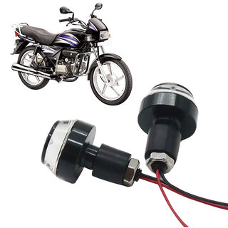 Buy Bike Turn Signal Led Handle Bar Light For Hero Splendor Plus